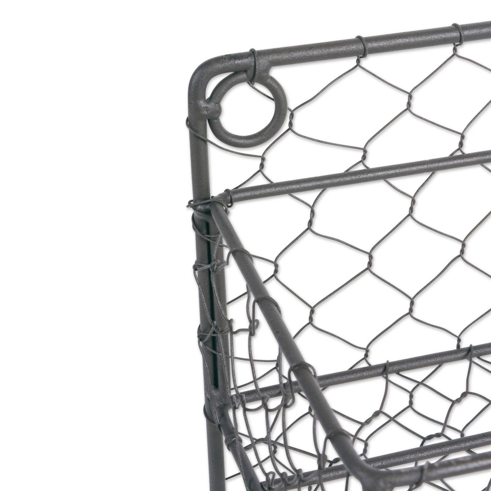DII® 11" Wide 2 Row Chicken Wire Spice Rack